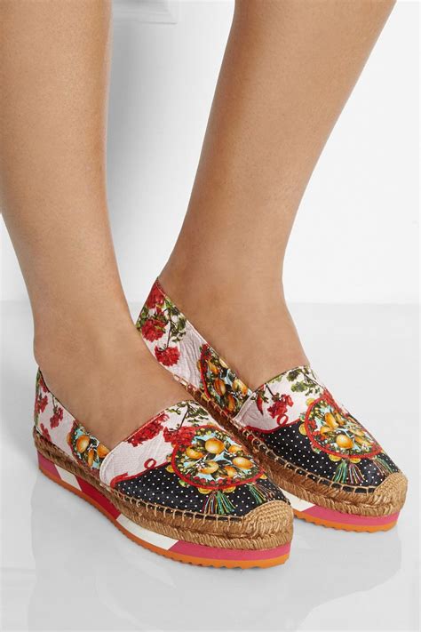 dolce gabbana lace espadrilles|net a porter espadrilles women.